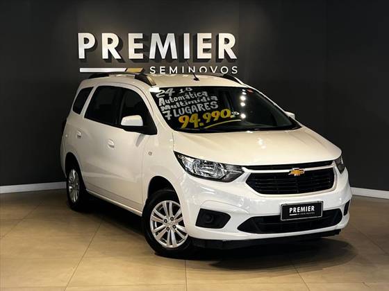 CHEVROLET SPIN 1.8 LTZ 8V FLEX 4P AUTOMÁTICO CHEVROLET SPIN 1.8 LTZ 8V FLEX 4P AUTOMÁTICO